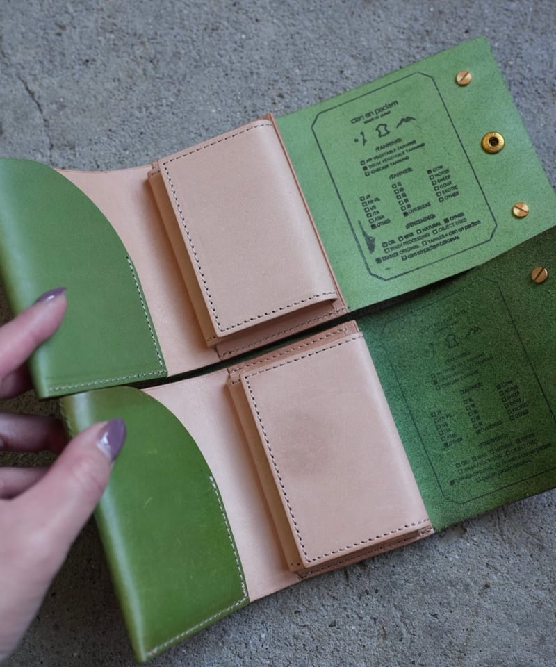 mini wallet ➖moss➖ | cian en paclam