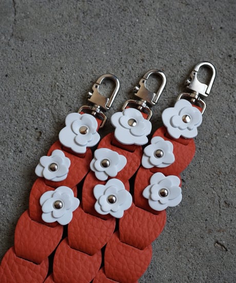 Short strap➖flower orange➖