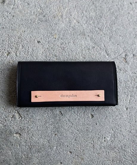 long wallet 『yoni』➖ german black➖