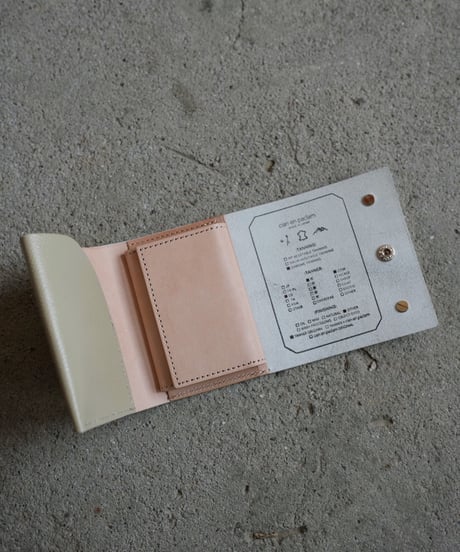 mini wallet➖cream➖