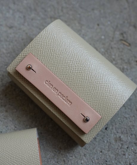 mini wallet➖cream➖
