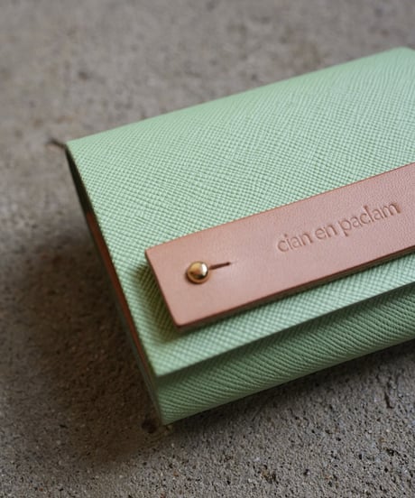mini wallet➖ pistachio ➖