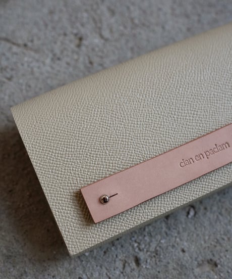 long wallet『tiny』➖cream➖