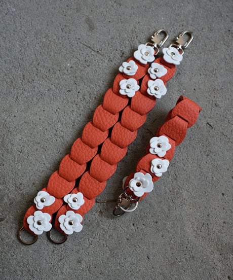 Short strap➖flower orange➖
