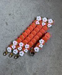 Short strap➖flower orange➖