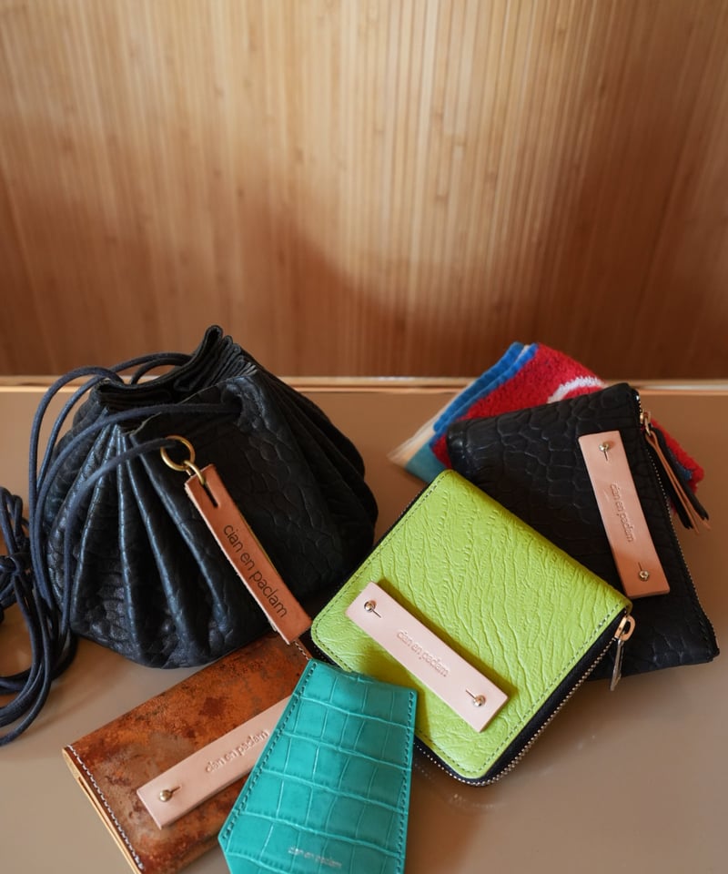 drawstring bag➖sheep black➖ | cian en paclam