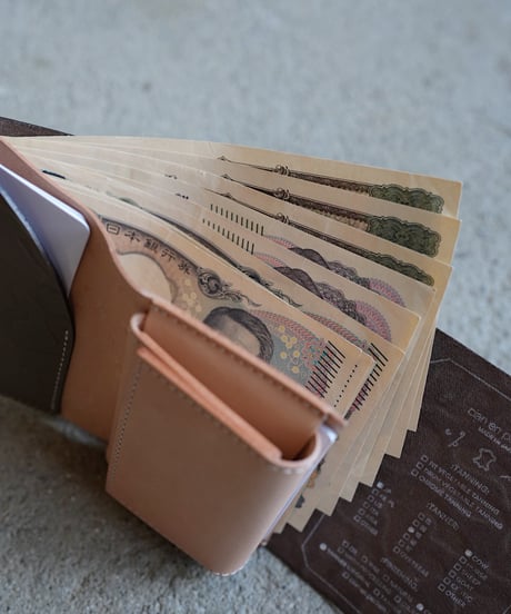 mini wallet➖panther Taupe➖