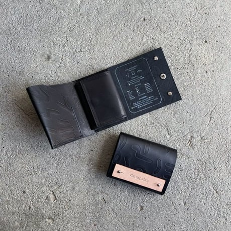 mini wallet  ➖SHAPES black ✖︎ black ➖