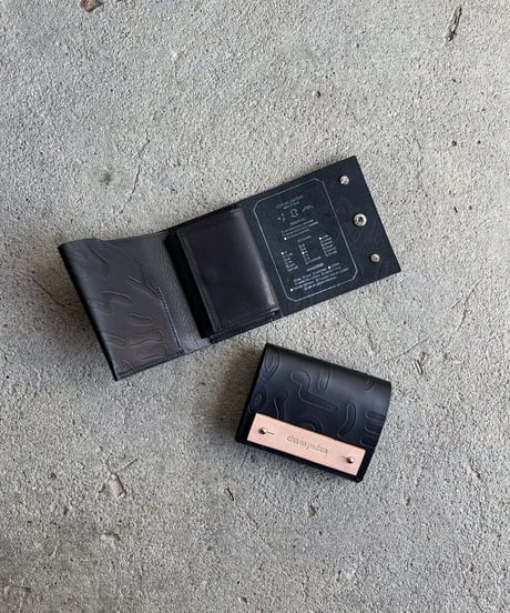 mini wallet  ➖SHAPES black ✖︎ black ➖