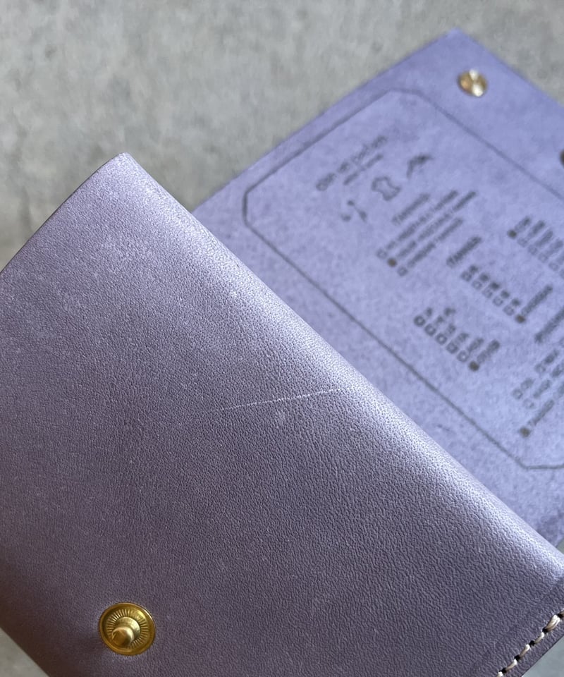 レビュー高評価のおせち贈り物 mini wallet ➖iris➖ | cian en paclam 財布・ケース・小物入れ