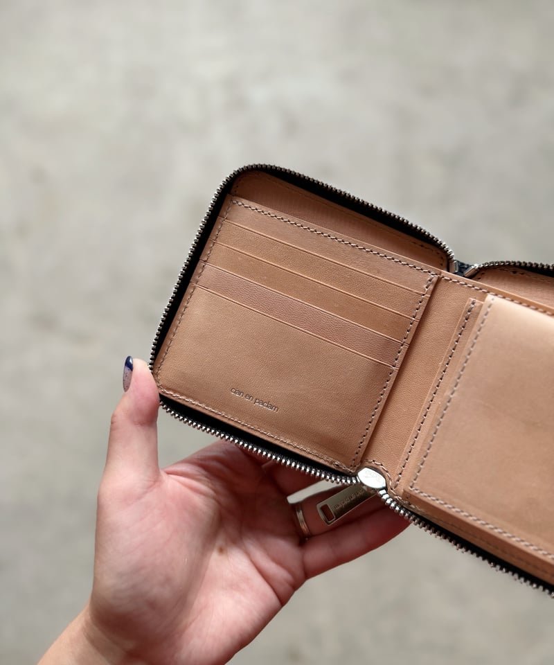 小物 cian en paclam Round zip wallet NUEblack Round zip wallet➖NUE black➖ | cian en paclam