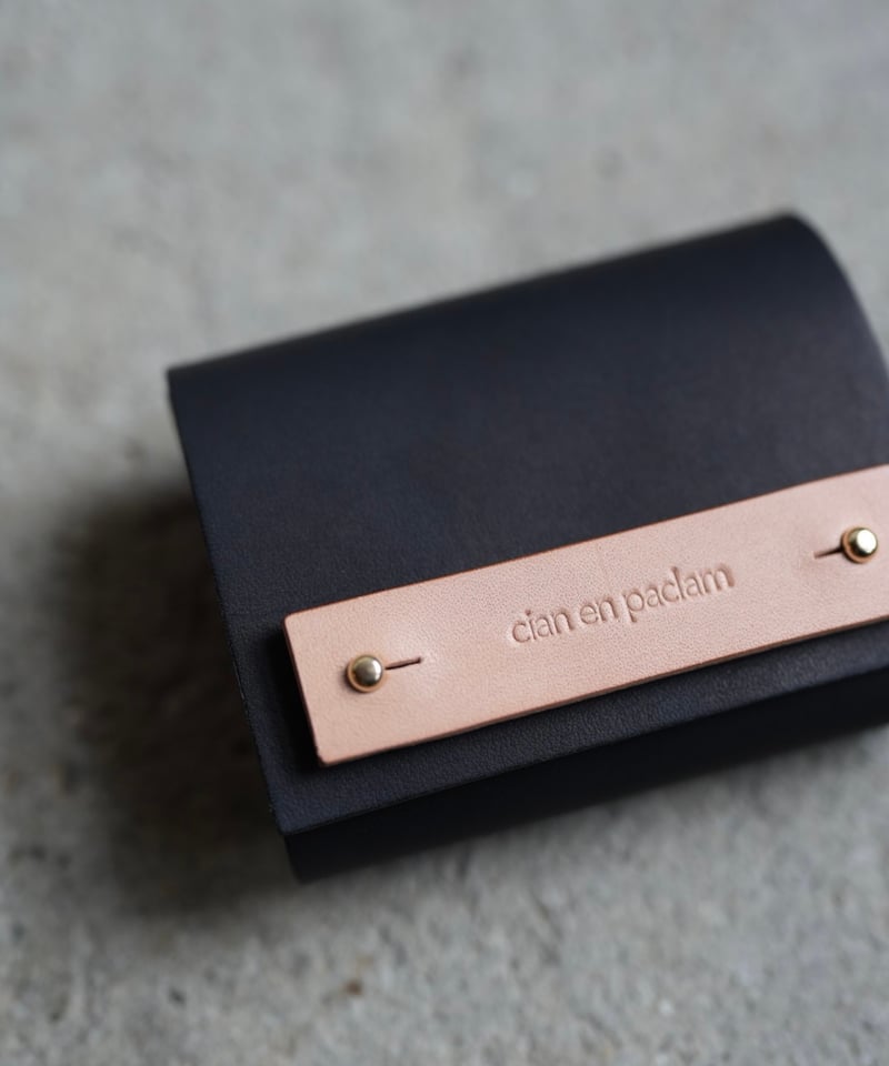 mini wallet ➖NAKI black ➖ | cian en paclam