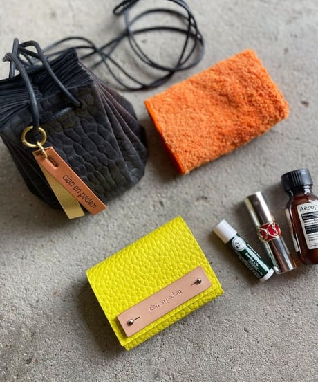 mini wallet  ➖ lemon➖