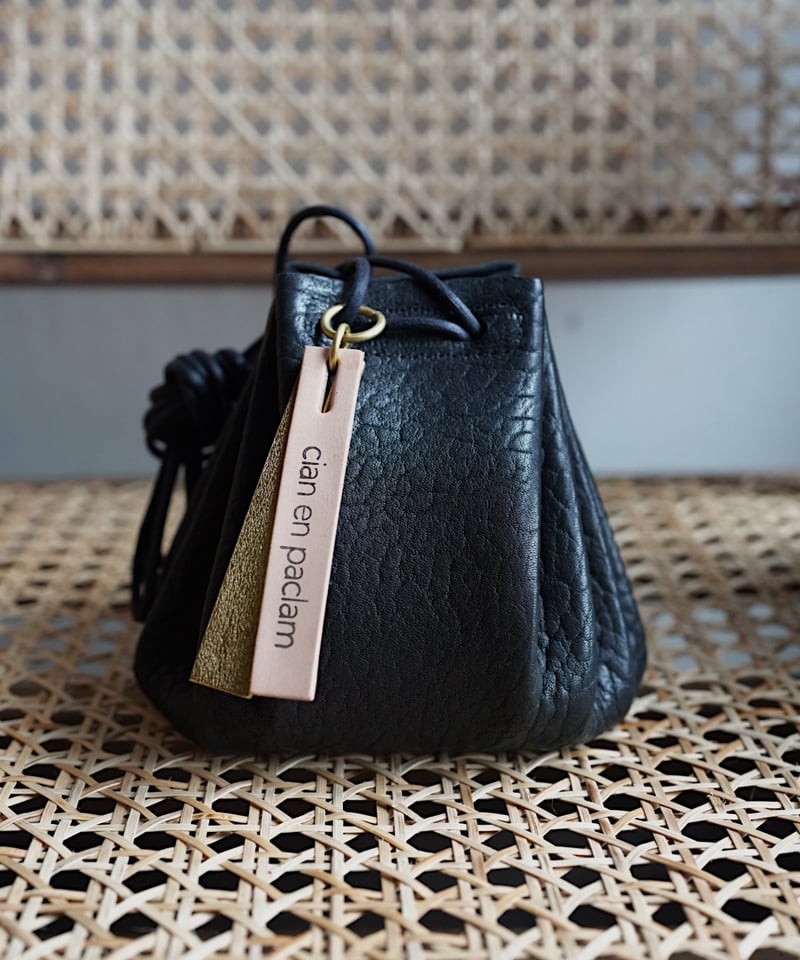 drawstring bag➖sheep black➖ | cian en paclam