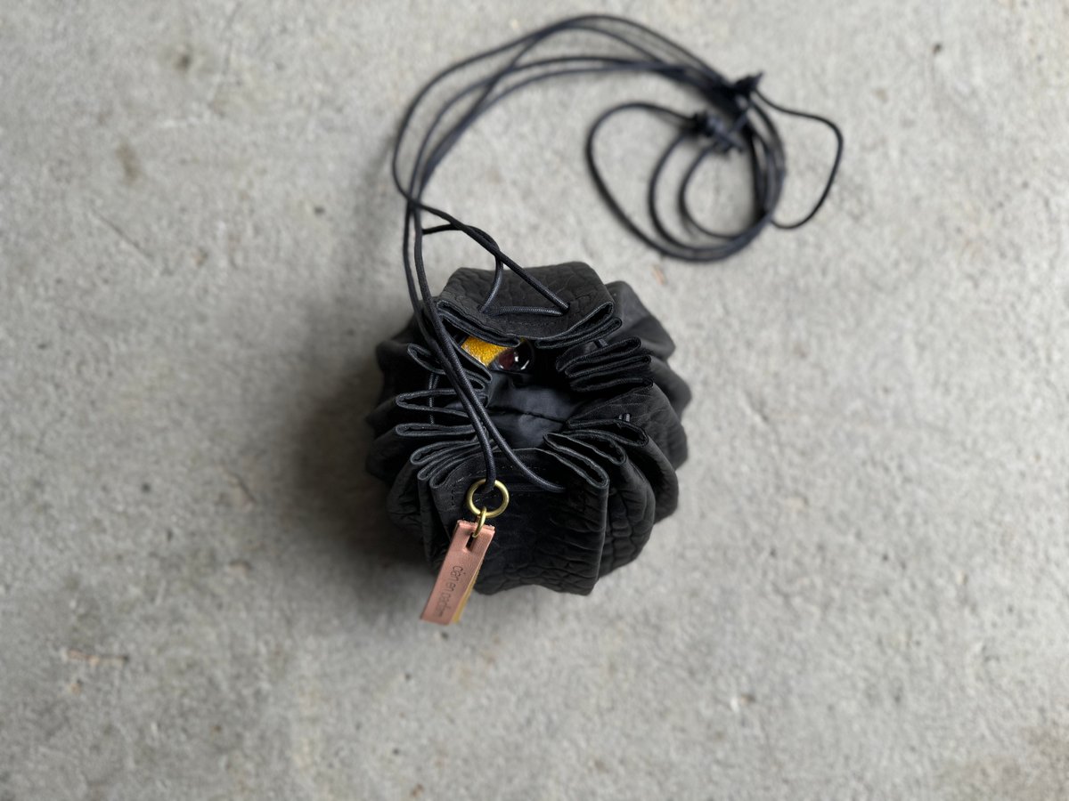 drawstring bag➖sheep black➖ | cian en paclam