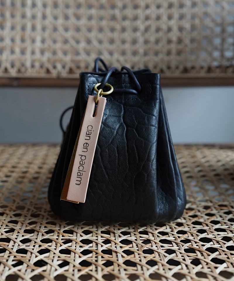 drawstring bag➖sheep black➖ | cian en paclam