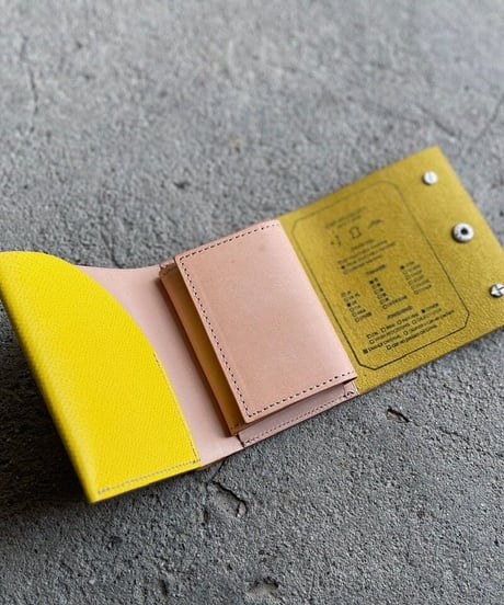 mini wallet ➖ yellow ➖