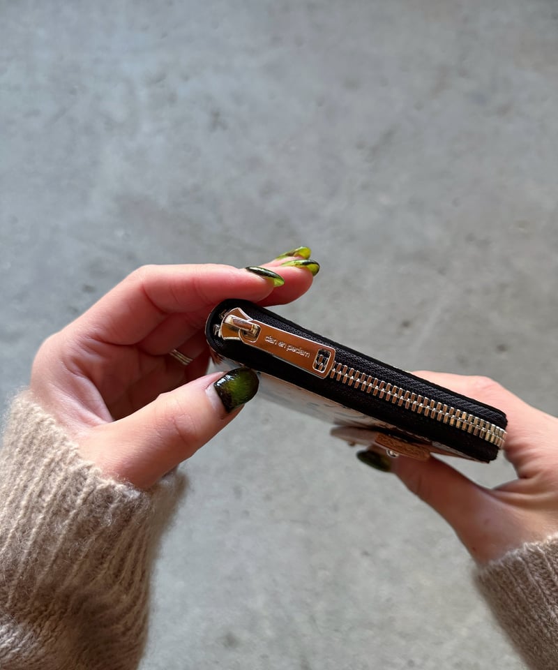 Round zip wallet➖DOODLE➖ | cian en paclam