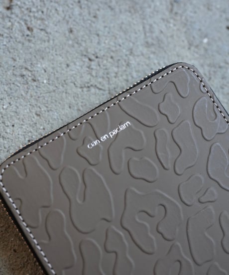 Round zip wallet➖Taupe➖