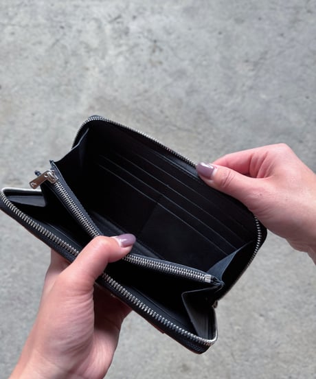 Long Round zip wallet ➖cordovan HORWEEN社➖
