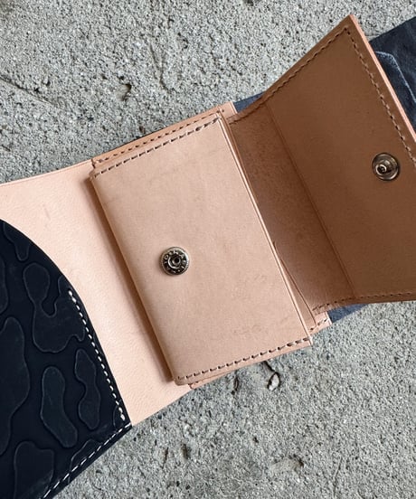 mini wallet➖panther black➖