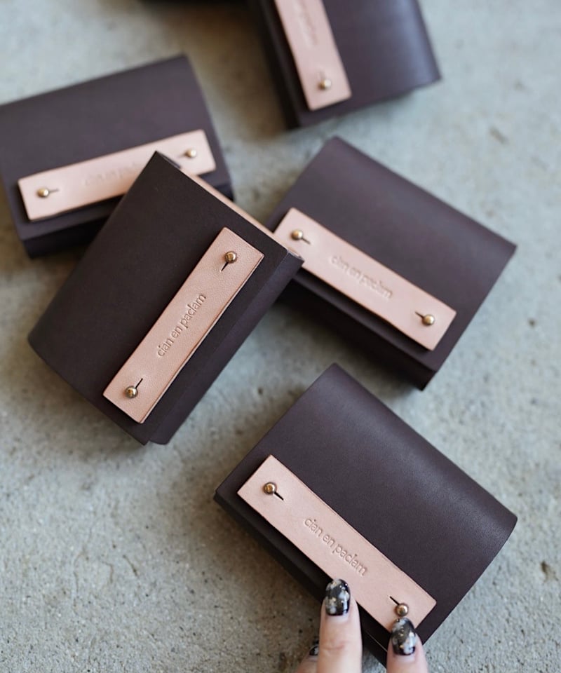 mini wallet ➖ NAKI cocoa➖ | cian en paclam
