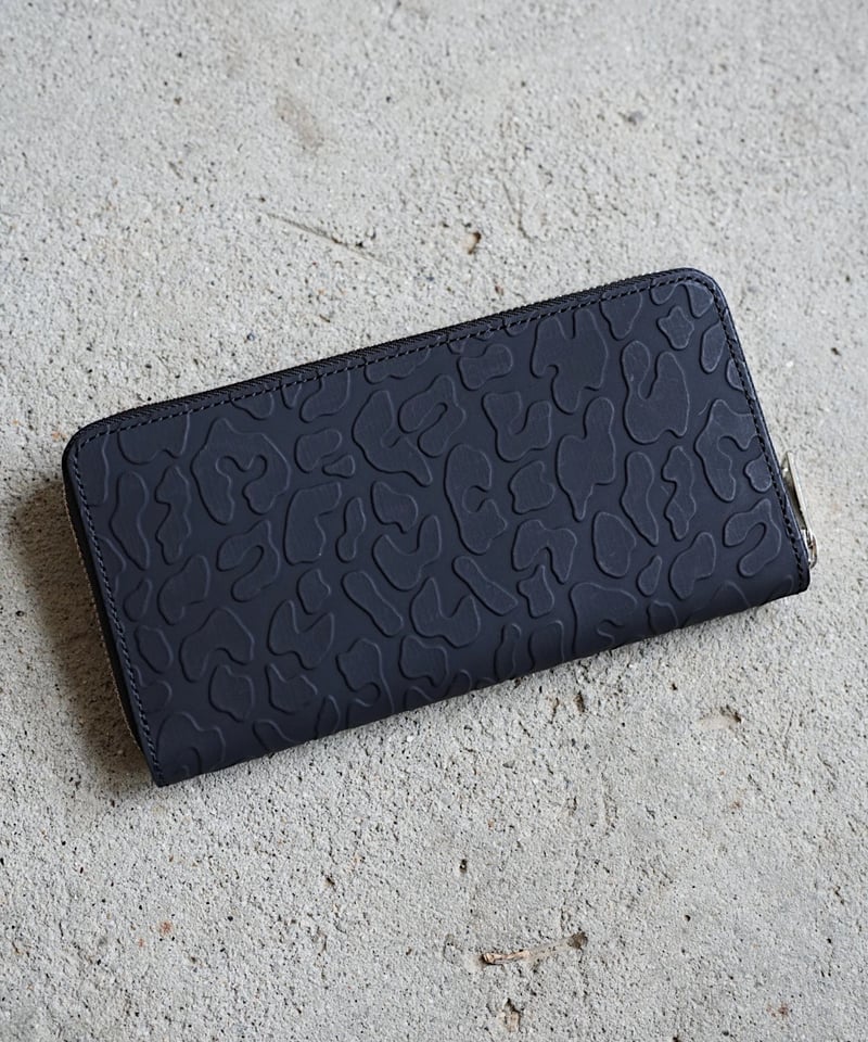 ハナハナ　長財布　ニッケル　35S6MJSZ7Z NICKEL MZ Wallace Honey Metallic Leather Long Zip Round Wallet - Luxury