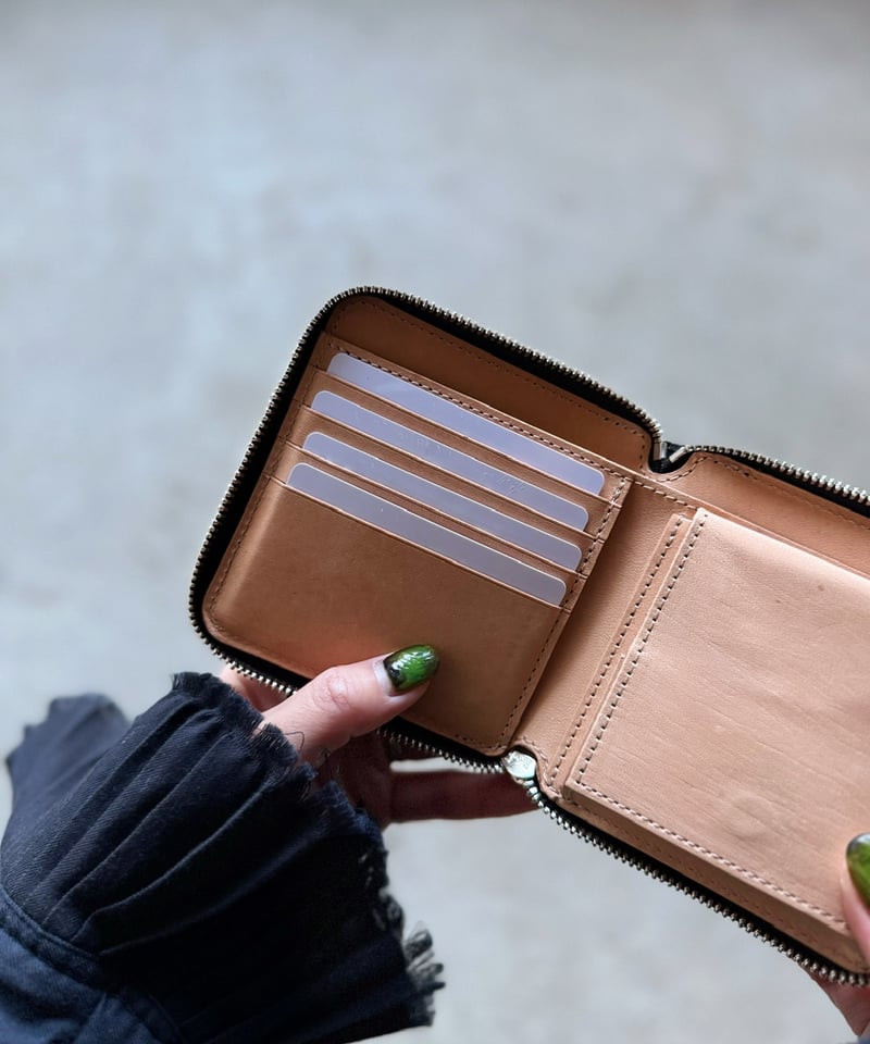 Round zip wallet➖DINO➖ | cian en paclam
