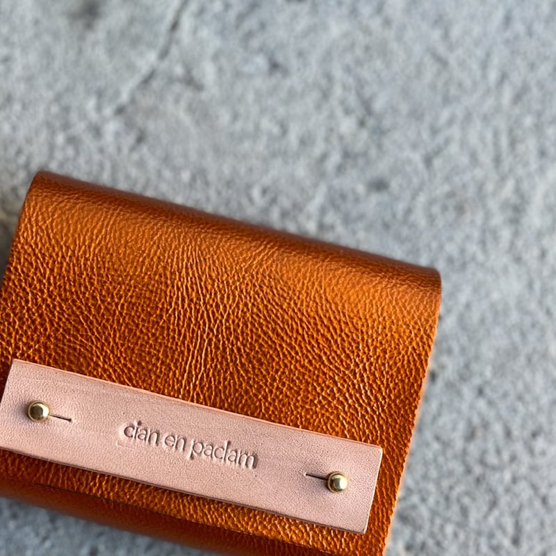 mini wallet ➖copper ➖ | cian en paclam