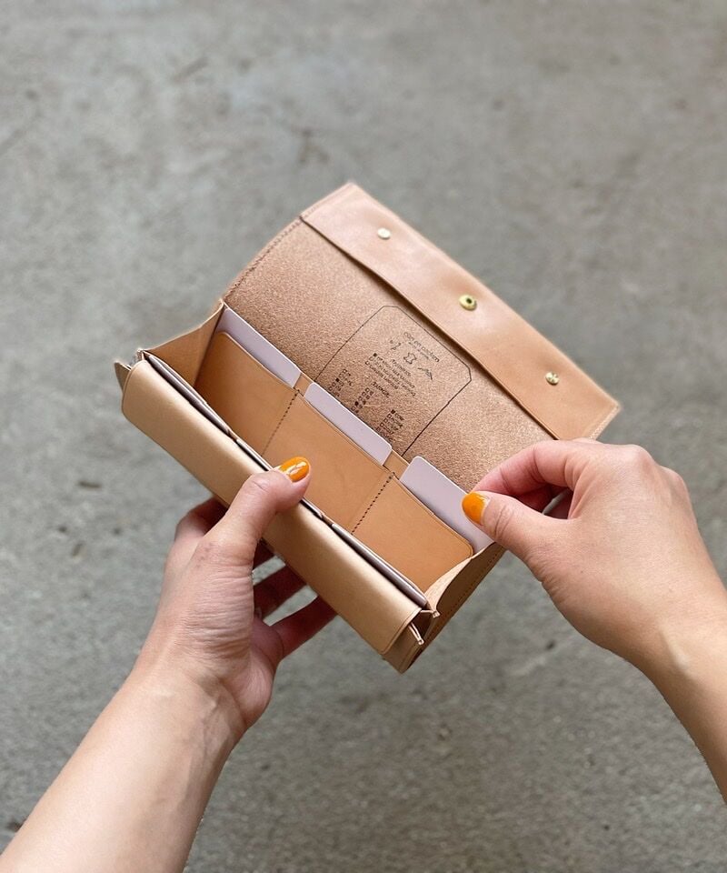 long wallet 『yoni』➖ german black➖ | cian en paclam