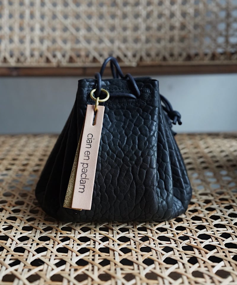 drawstring bag➖sheep black➖ | cian en paclam