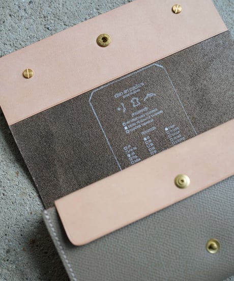 long wallet 『tiny』 ➖warm gray➖