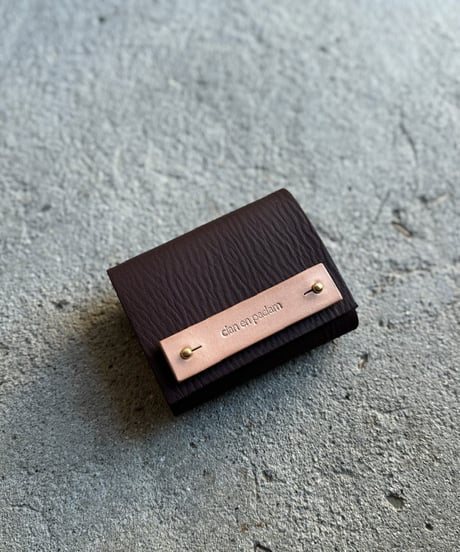 mini wallet ➖ NAKI cocoa➖