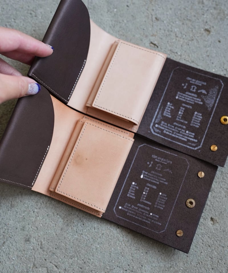 mini wallet ➖ NAKI cocoa➖ | cian en paclam