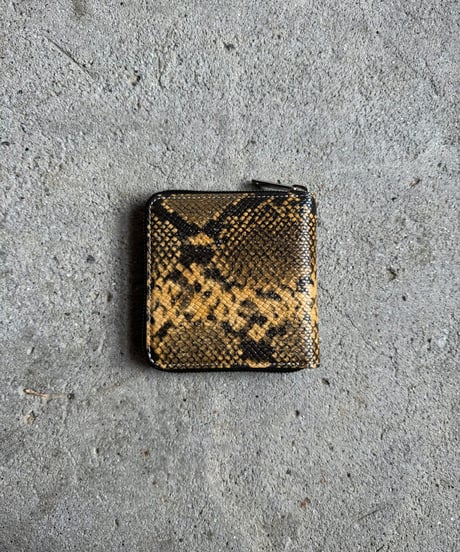 Round zip wallet➖NUE beige➖