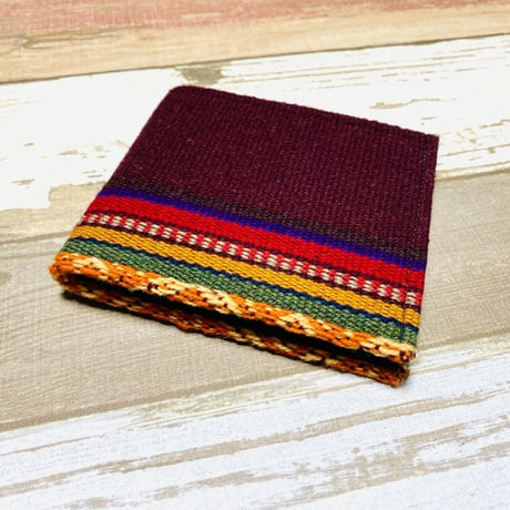 【ボリビア】インカ柄の財布 BIW-003