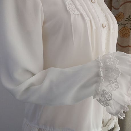 ロリータ ブラウス 春秋 レディース ゴシック ゴスロリ シフォン ゆったり 4カラー 清楚 XS - 2XL