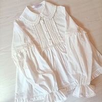 ロリータ ブラウス シャツ 春 秋 冬 トップス 長袖 ロリィタ 甘ロリ レディース  姫袖 フリル
