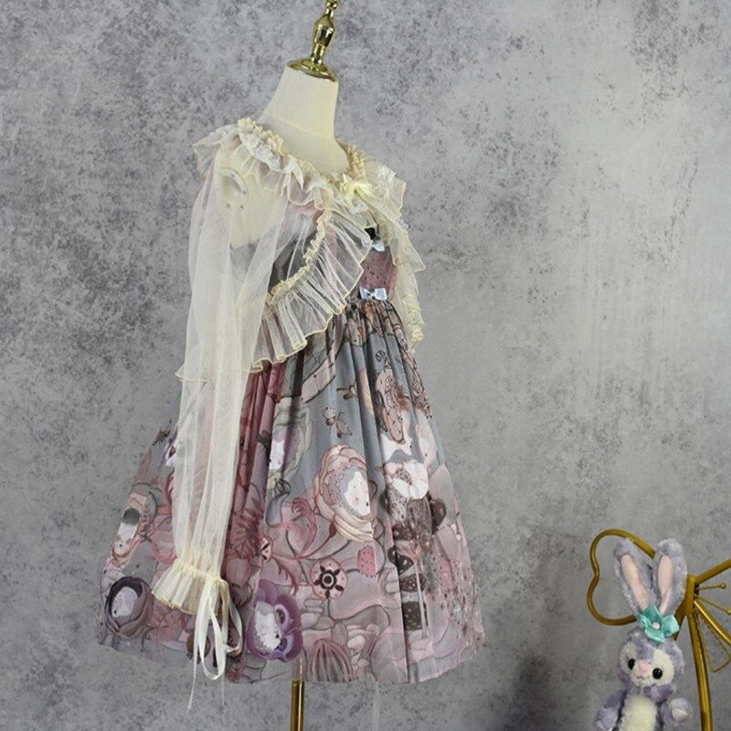 着物カーディガン　ボレロ　マクブリング　ゴシック　龍柄　コスプレ Amazon.co.jp: [UpdateClassic] ゴスロリ風 レース ボレロ フレア袖