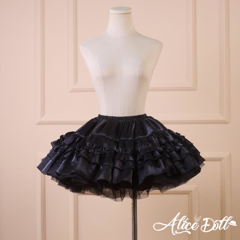 Na+H vioパニエスカート Hラインハイウエストエコレザースカート