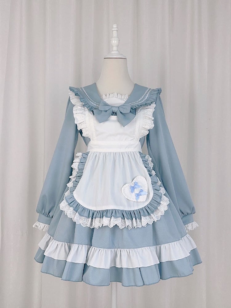 キャンディフルーツ　セーラー服　ワンピース　メイド服　マリン風　コスプレ キャンディフルーツ セーラー服 ワンピース メイド服 マリン風