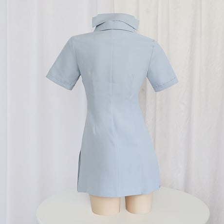 ナース服 セクシー ワンピース 制服 キャップ付 コスプレ衣装 ミニ丈 かわいい 誘惑 エロ コスチューム衣装