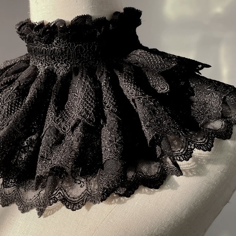 ゴスロリ ゴシック ロリータ つけ襟 付け襟 襟 衿 ネックカバー レース