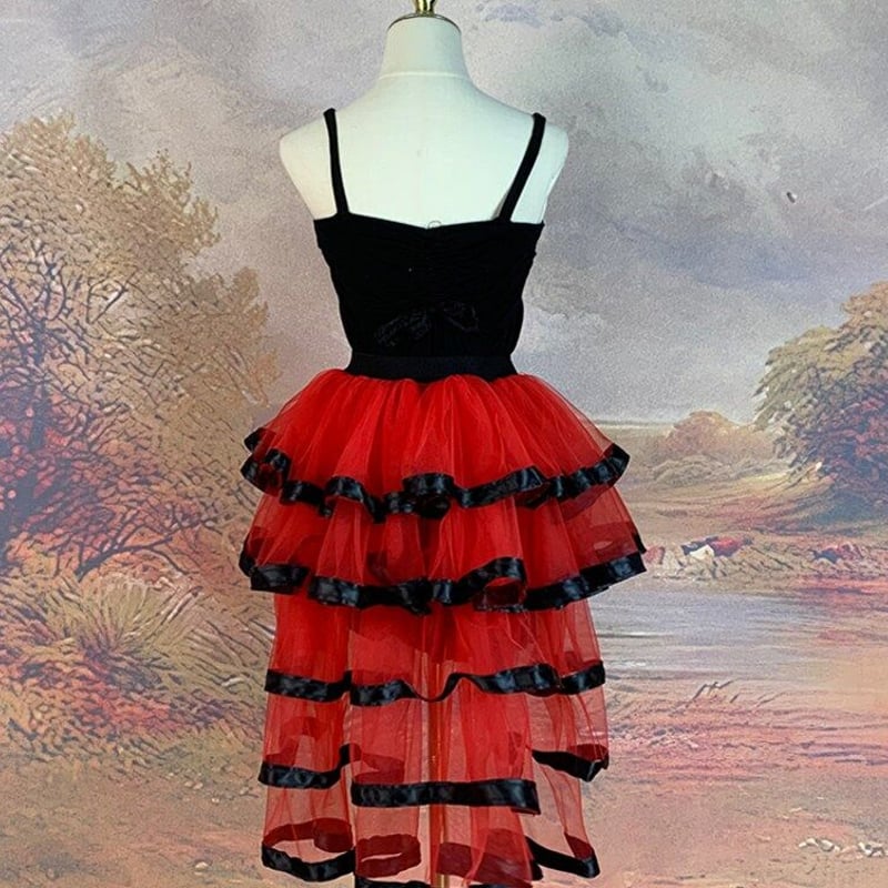 ダンス 衣装 チュチュスカート チュールスカート ダンスチュチュ