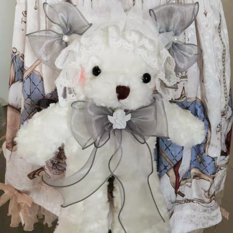 バッグ ロリータ クマ ぬいぐるみ ポシェット 甘ロリ レディース レース エンジェル ロリィタ Lolita