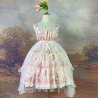ロリータ Lolita オーバースカート チュールスカート 姫ロリ ゴスロリ クラロリ シースルースカートカバー