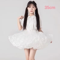 超ボリューム パニエ ミニ丈 35cm丈 多層オーガンジー ボリューム フリル ダンス衣装 ゴスロリ チュチュ