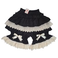 即納 ドロワーズ ペチコート ロリータ かぼちゃパンツ 45cm丈 ショートパンツ 春夏 快適 普段着 ダンス