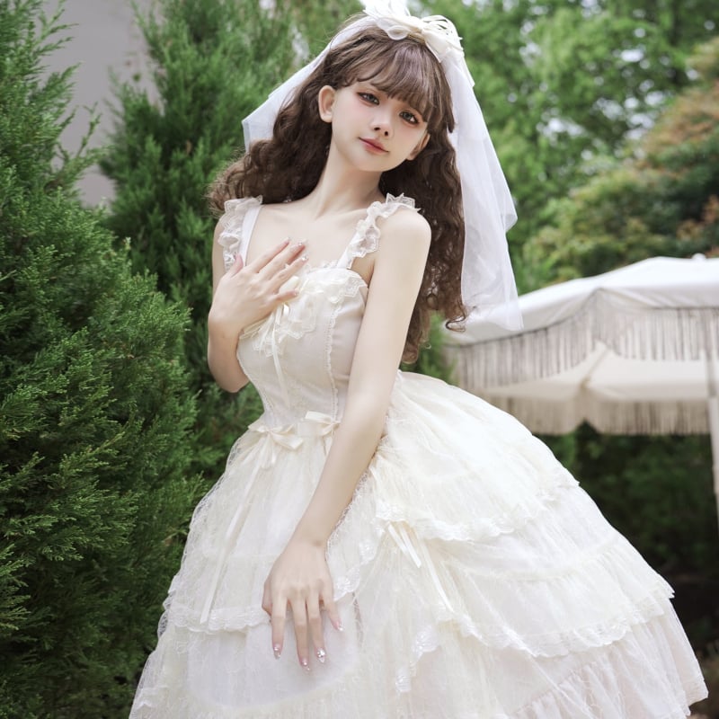 新作 春夏 ロリータ Lolita ジャンパースカート ワンピース