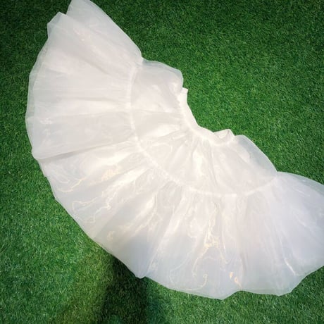 即納 パニエ ロリータ 40cm ミニ ワイヤーなし コスプレ ダンス バレエ レディース イベント